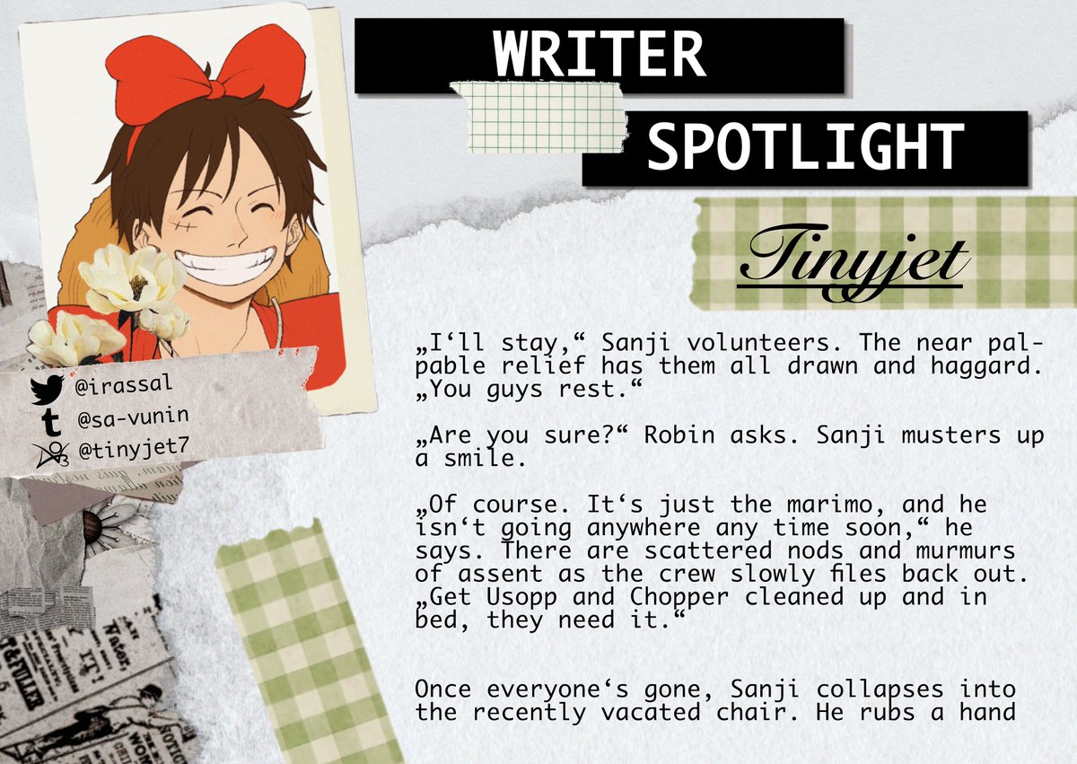 ZosanAuZine's tweet photo. 😌How kind of you, Curlybrow!😌

Let's introduce one of our Writers!

Meet the amazing @irassal 🥳 https://t.co/xSydUiLTwo