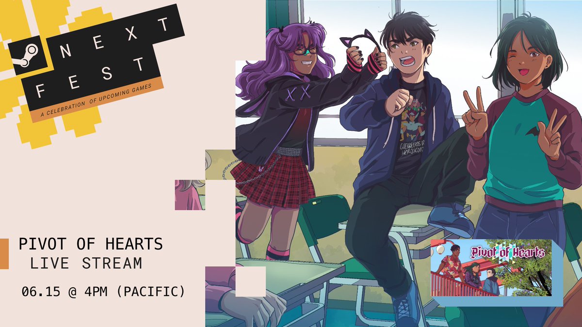 Reminder of our gameplay livestream that's gonna start in an hour!! Come check it out! #SteamNextFest 
store.steampowered.com/app/1716820/Pi…