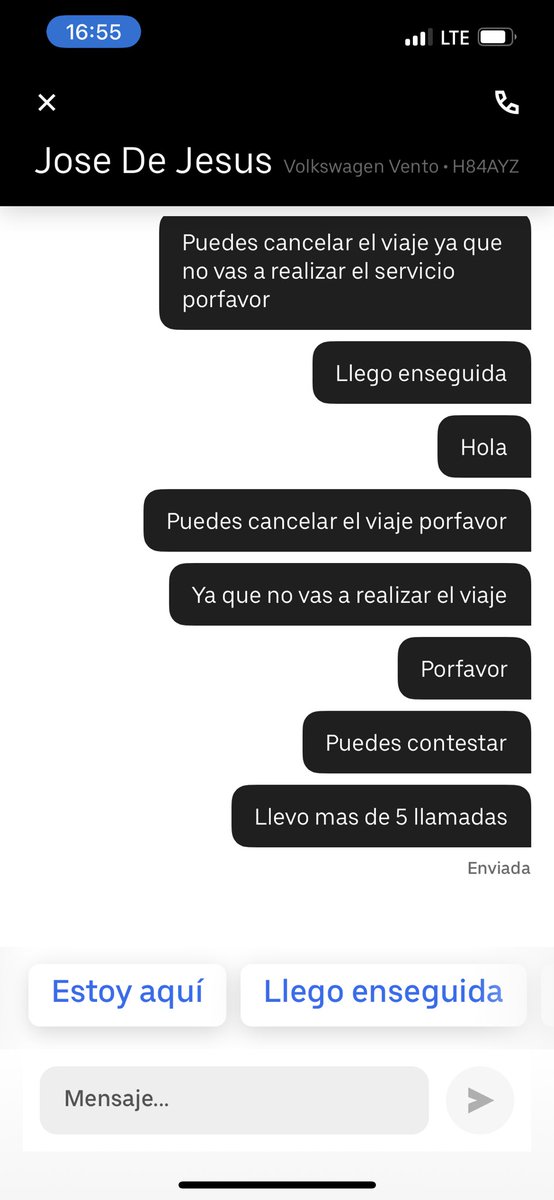 ChristianGil7's tweet photo. @Uber_MEX porque sigues teniendo socios que aceptan viajes y se comienzan a retirar del punto aun despues de aceptar viajes?? Mucho menos puede contestar https://t.co/ILHaX68cDC