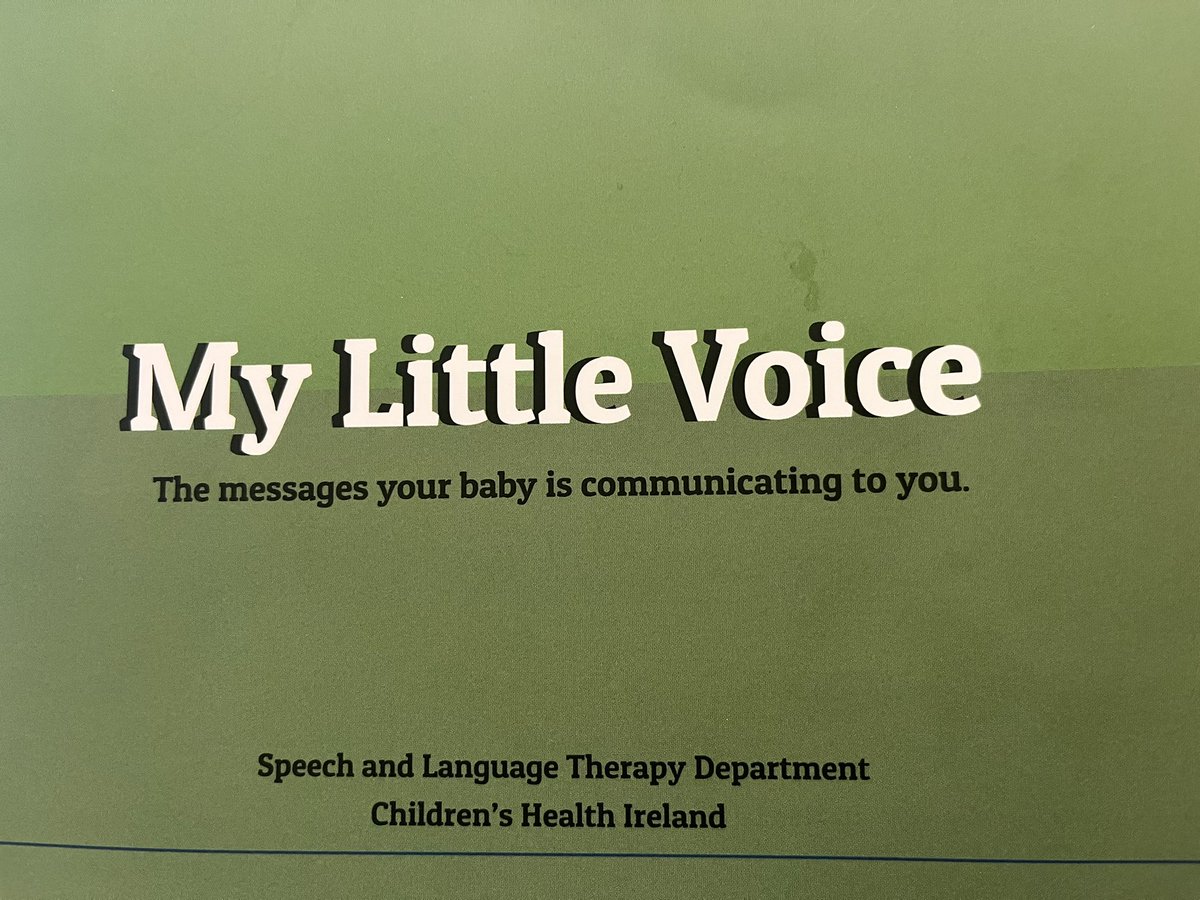 SIGPeP's tweet photo. What a day #paediatricHospital. Catherine Cunningham #SLT manager and team launched the most beautiful book “My little voice: the messages your baby is communicating to you” to support #infants and #parents in #hospital journeys to see how a baby is #communicating! #IMHAW2022 https://t.co/fG2kIDISRd