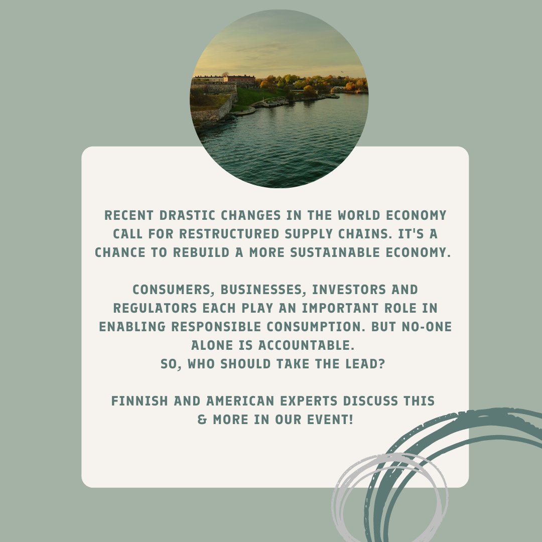 FinlandNY's tweet photo. Join our Enabling Responsible Consumption event with @BusinessFinland on June 16 at 9am EDT!

✅Read more about the panelists and sign-up here: https://t.co/JrlhFqsfVI 

#FinlandForClimate #CircularEconomy #Sustainability https://t.co/zWDx1ssr1m