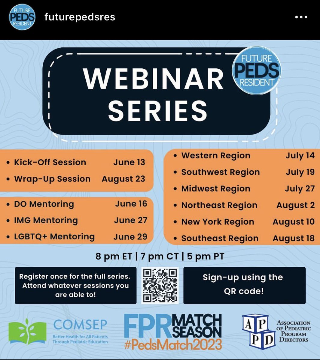 FuturePedsRes's tweet photo. Calling all DOs with tiny human healer spirit! #PedsMatch2023 is coming up and we don’t want you to fear it! Join the DO Webinar tomorrow night and leave knowing you’re going to kill it! https://t.co/XRK3ovEZch