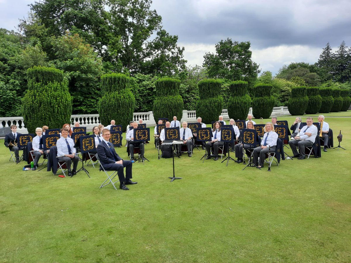 katbal100's tweet photo. @PresidentIRL St James’s Band Dublin were delighted to  be in attendance https://t.co/xWy0hL6BqE