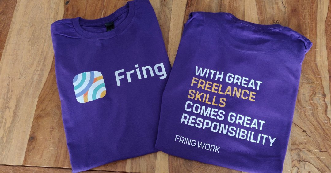 Fring is going to <a href="/thenextweb/">TNW</a>! 

We will be very recognizable with our awesome new purple super freelance shirts 🦸

See you there? 

#freelancer #tnwx
