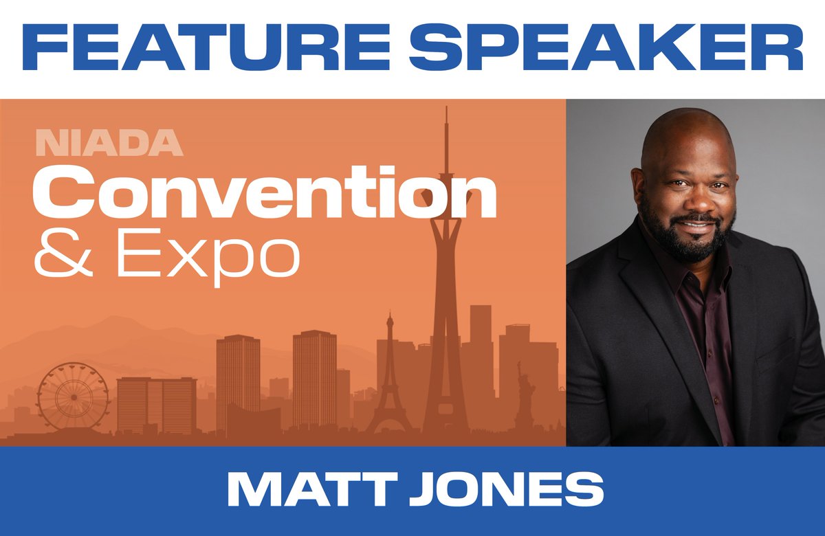 Matthew Jones, <a href="/TrueCar/">TrueCar</a>'s Communications Director &amp; President of TrueCar's People of Color Employee Resource Group, will share the beneficial economic impacts diversity has had on our industry. 
Register to see Matt Jones at the NIADA Convention &amp; Expo: niada.growthzoneapp.com/ap/Events/Regi…