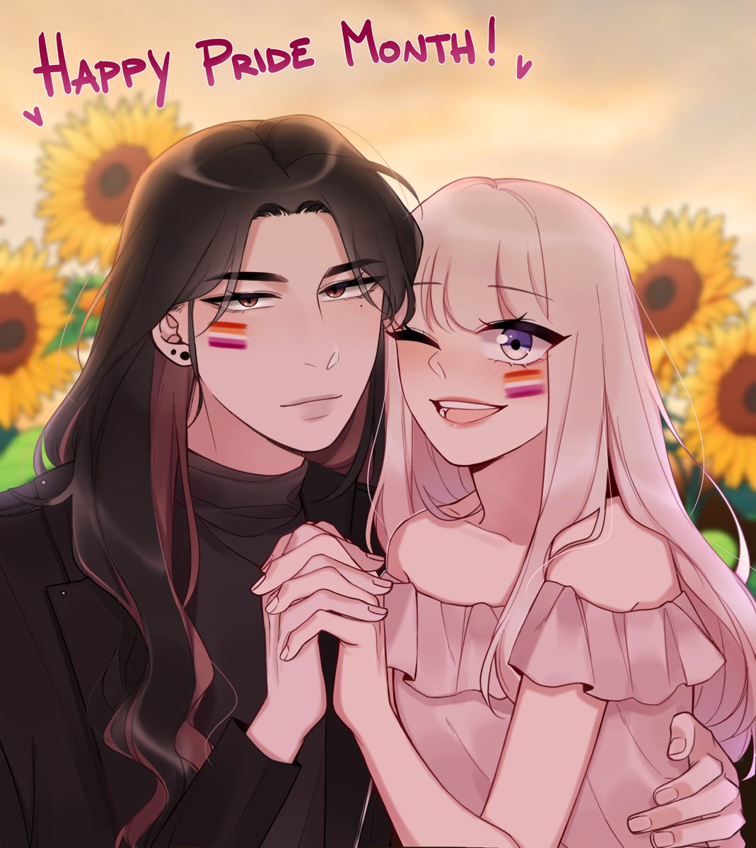 moonbun00_'s tweet photo. 🏳️🌈Happy Pride Month from your fav lesbians! 🏳️🌈👩❤️💋👩❤️
#Webtoon #WebtoonCanvas #WinterBeforeSpring #PrideMonth https://t.co/ZUdauQW4pz