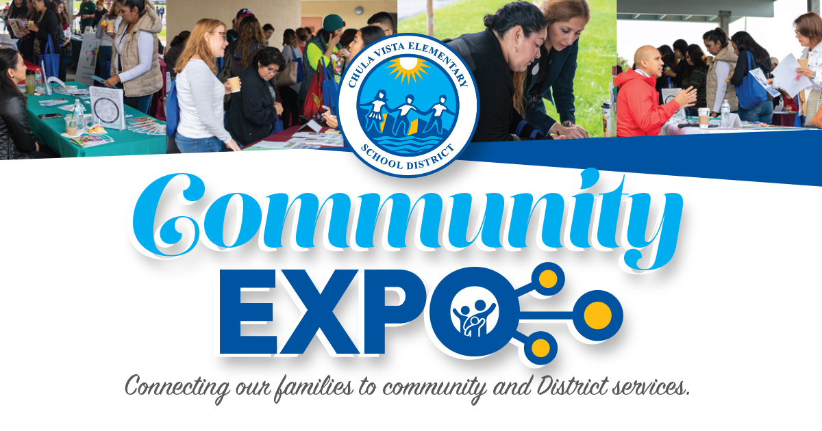 Did you hear about the FREE #CVESD Community Expo on July 23? From 9 am to 1 pm staff and various community services will be on site to assist families in kicking-off the new school year. We hope to see you there!  #CVESDCommunityExpo #ThisIsChula