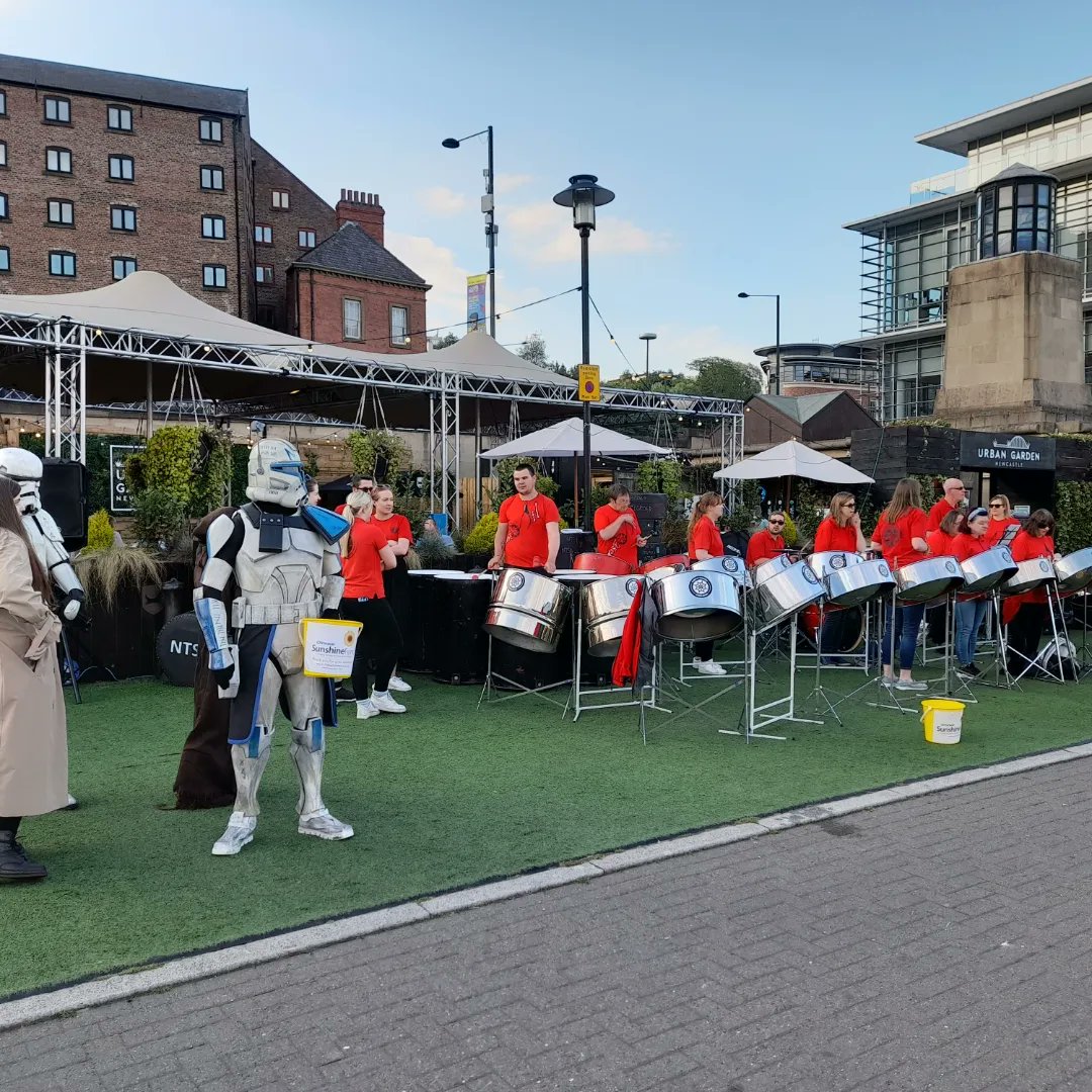 It is a great pleasure to be in Newcastle for the BISA 2022 Conference #BISA2022 
Here, even stormtroopers are at the service of the community
