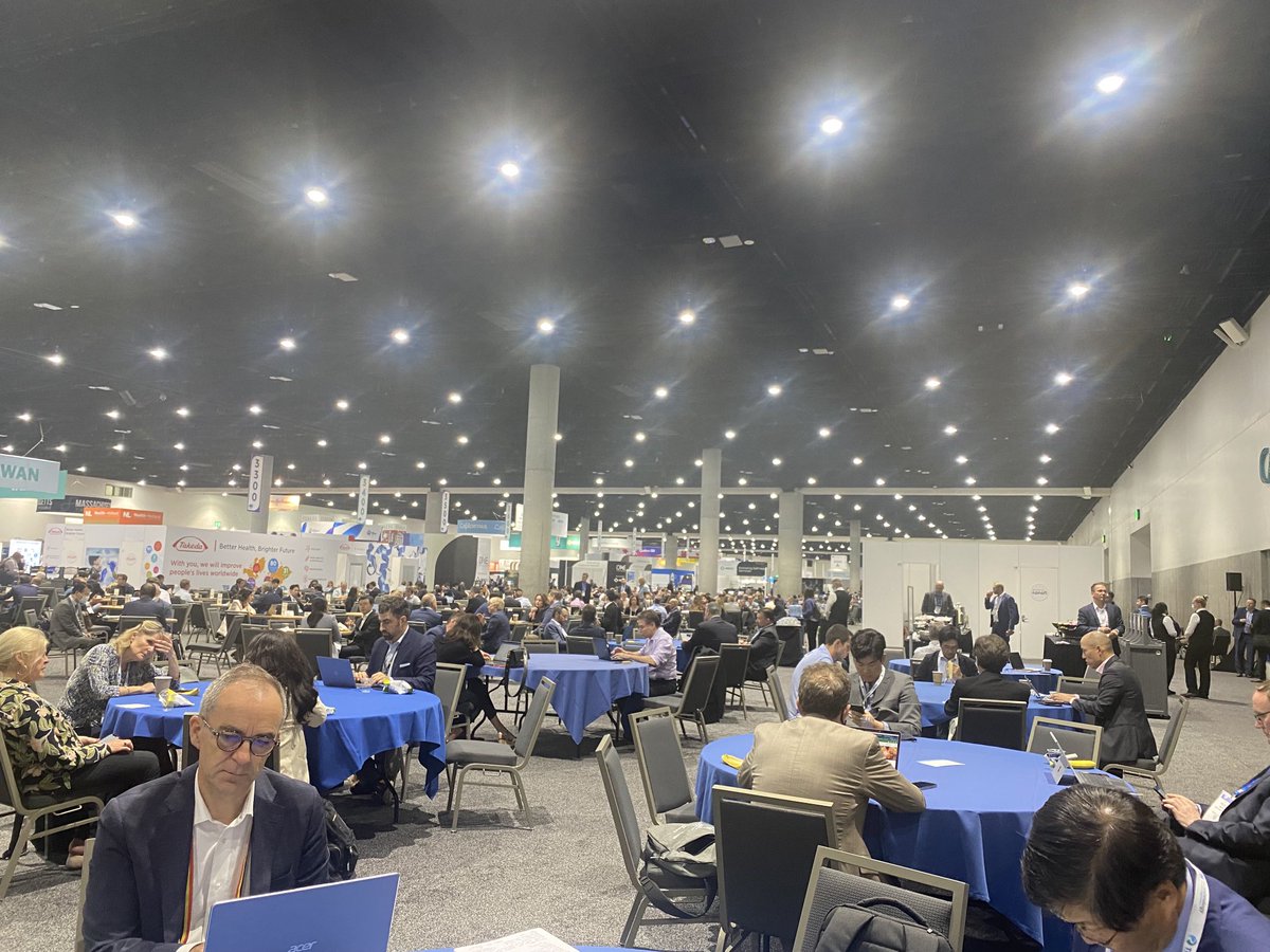 BiotechWave's tweet image. Post pandemic #BIO22 significantly more quiet than in the before times.