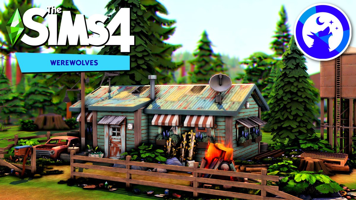 AWOOO! 🐺🌙

Let's build a starter home for our new Werewolf Sim! >> youtu.be/-SMXxicA2DI
(Thank you so much to the EA Creator Network for allowing me early access to The Sims 4 Werewolves!) 

<a href="/TheSims/">The Sims</a> #TheSims4Werewolves #RachelPedd #ShowUsYourBuilds