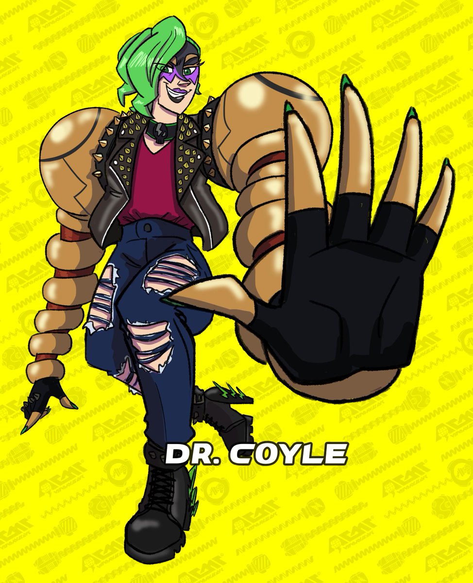 NMZuka's tweet photo. #ARMSiversary 
Day 15 #DrCoyle
#NintendoARMS #ARMSNice #ARM5 https://t.co/b8k4jc0mpm
