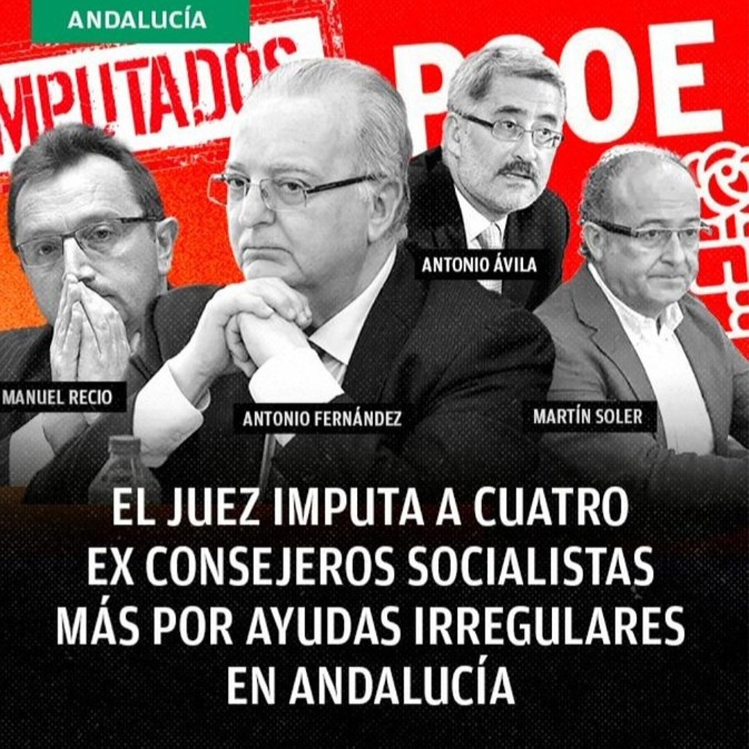 JavierCaso's tweet photo. 👉 El caso diario de corrupción del #PSOE.
👉 En corrupción y puertas giratorias nadie supera a la izquierda #Cuchipandi #PijoProgre #Caviar.
👉 #PsoeCorrupto, #PsoeEsCorrupción.
🤦🏻🤦🏻🤦🏻🤦🏻
👇👇👇👇
#ElCasoDiarioDeCorrupciónDelPSOE https://t.co/vwpTN8Idl5