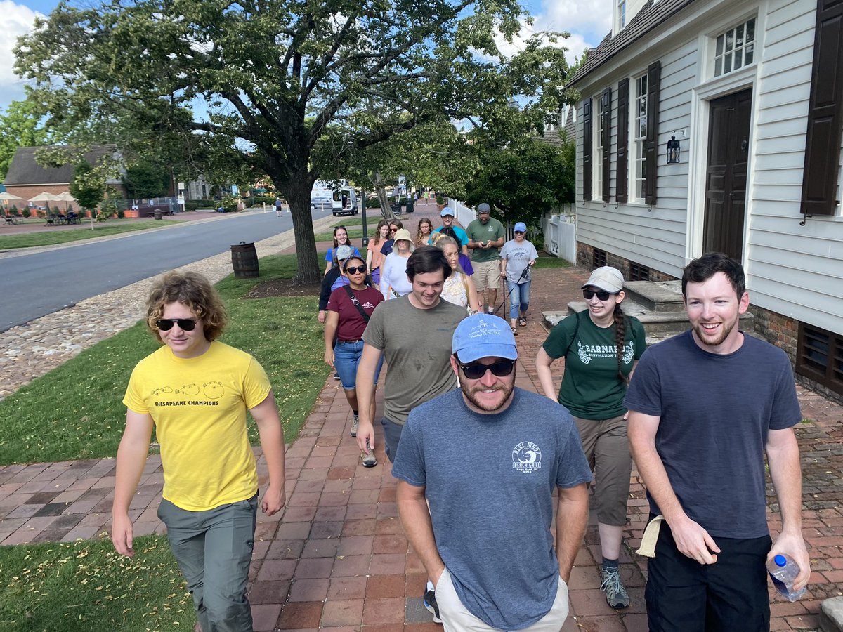 fairfieldfound's tweet photo. Tam at the Bray School site. Throw in lunch at the tea shop and an afternoon tour of Rosewell, and it is a fantastic day all around. #publicarch #publicarchaeology #localhistory #internsareawesome #historicpreservation https://t.co/B9LVfAenDW