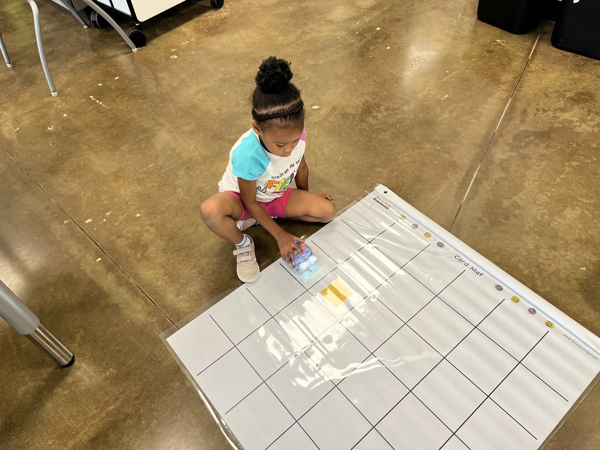 Summer School STEM <a href="/SycamoreElem/">Sycamore Elementary</a> was a blast to teach! We worked with BlueBots to learn how to code using arrow directions. <a href="/TCBOE/">Talladega Co Schools</a> #limitless