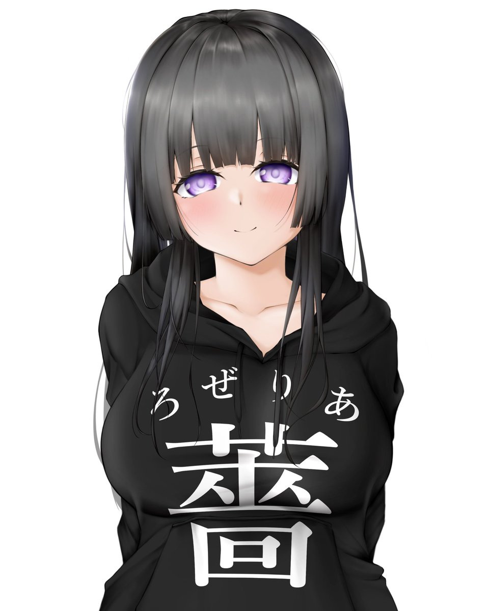Roselia白金燐子 ゲキクロコラボ パーカー