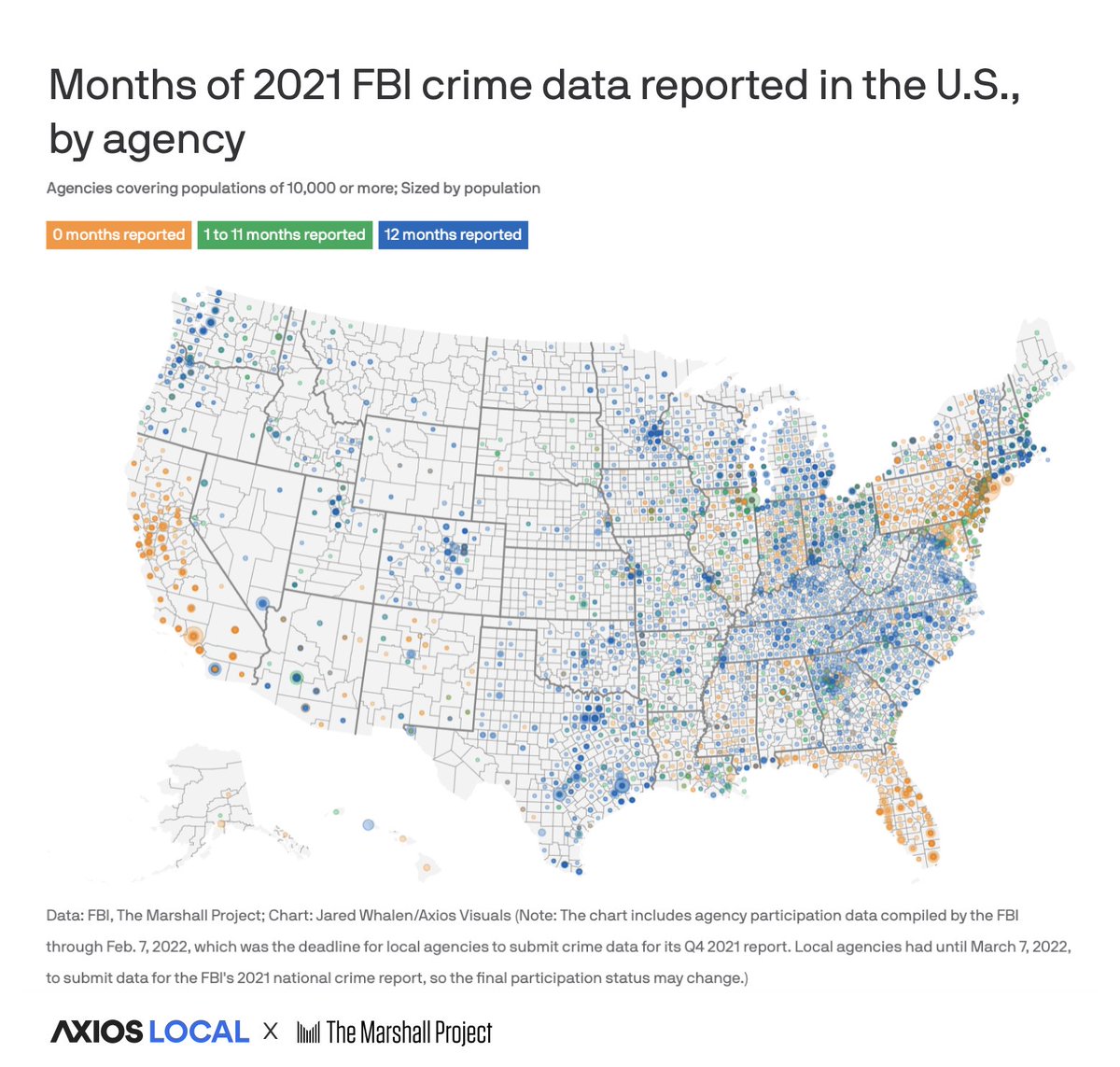 What can FBI data say about crime in 2021? It’s too unreliable to tell ...
