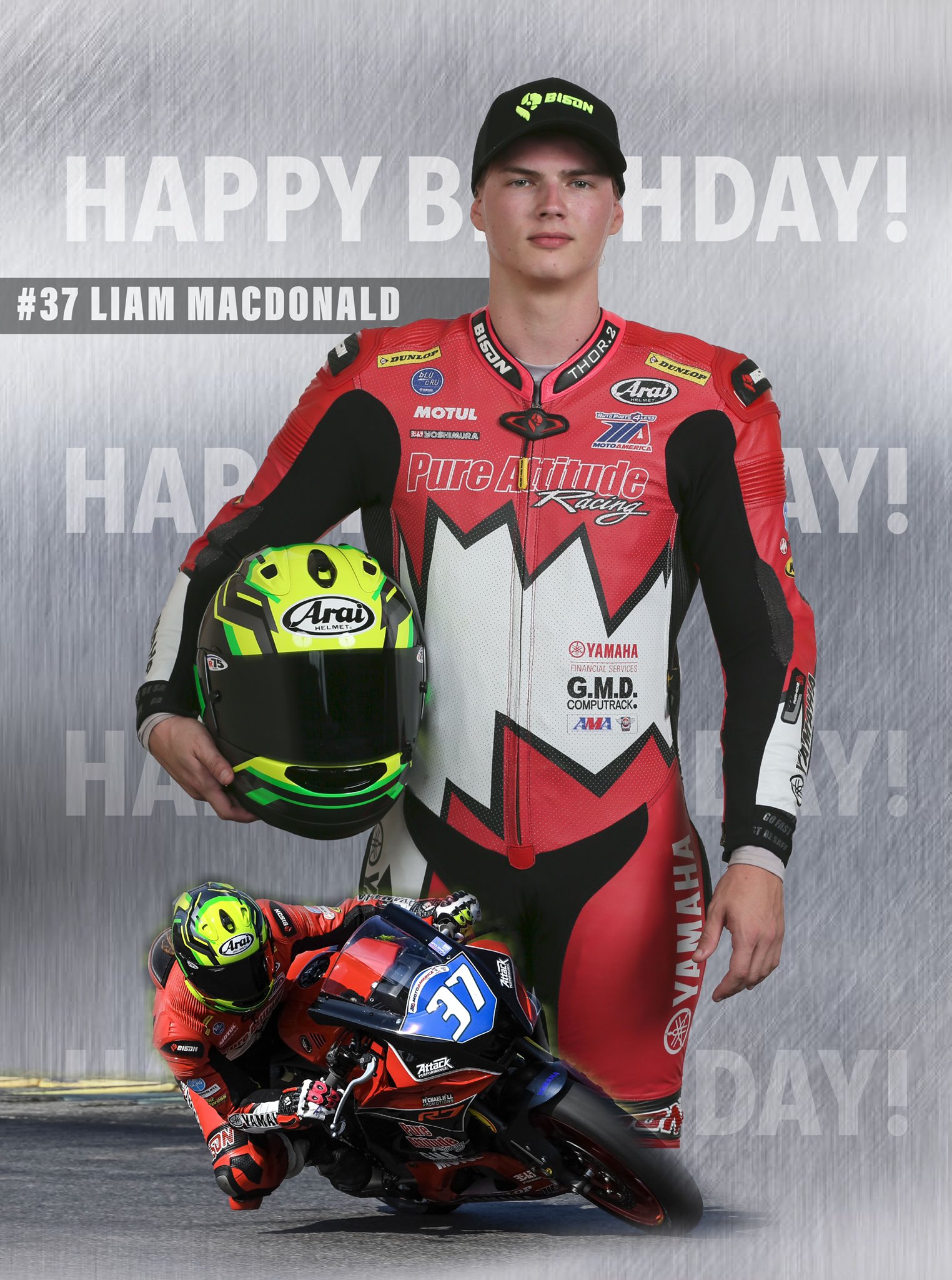Happy birthday Liam MacDonald and Austin Miller! 