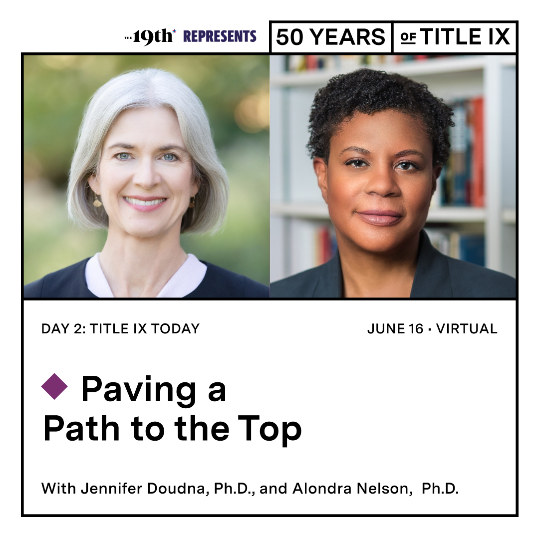 Nobel Laureate and @igisci founder Dr. Jennifer Doudna and @WHOSTP Deputy Director Dr. @AlondraNelson46 will be on the #19thRepresents Summit stage to discuss the obstacles Dr. Doudna faced and how to support the next generation of #WomenInSTEM. RSVP at 19thne.ws/jenniferdoudna