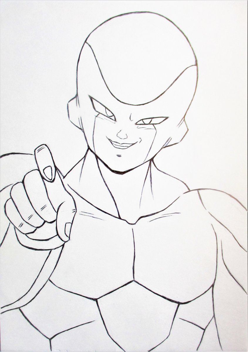 تويتر アキ على تويتر ドラゴンボールのフリーザの線画 ペン入れ です 後日色塗り予定です ドラゴンボール Dragonball フリーザ アナログ イラスト アナログイラスト 絵描きさんと繋がりたい Illustration みんなで楽しむtwitter展覧会 T Co