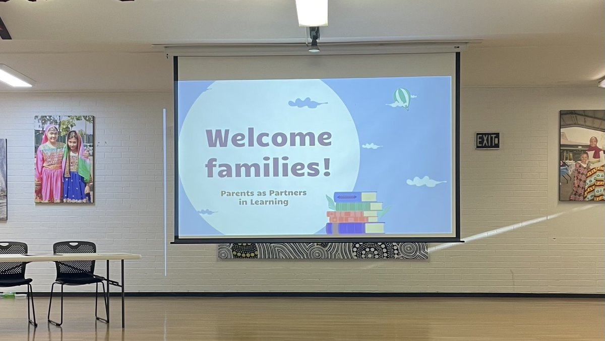 All ready to welcome our Year 1 and Year 2 families for our second Parents as Partners in Learning Workshop - Read to Succeed <a href="/C_Mirzai/">Chantel Simon</a> @WoodwardMadi1 <a href="/CarleyLynch/">Carley Lynch</a> <a href="/eharveylatham/">Emily Harvey-Latham</a>