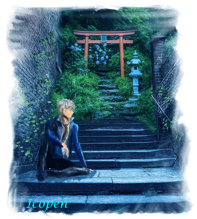 IcoPen_'s tweet photo. Fanart of Yatora Yaguchi from Blue Period! Really liking the series and I wanted to experiment with the backgrounds.

The background was created through photohop meshing together different photos.

#FANART #BluePeriod #yatora #anime #animeboy https://t.co/9GZuU6gz5w
