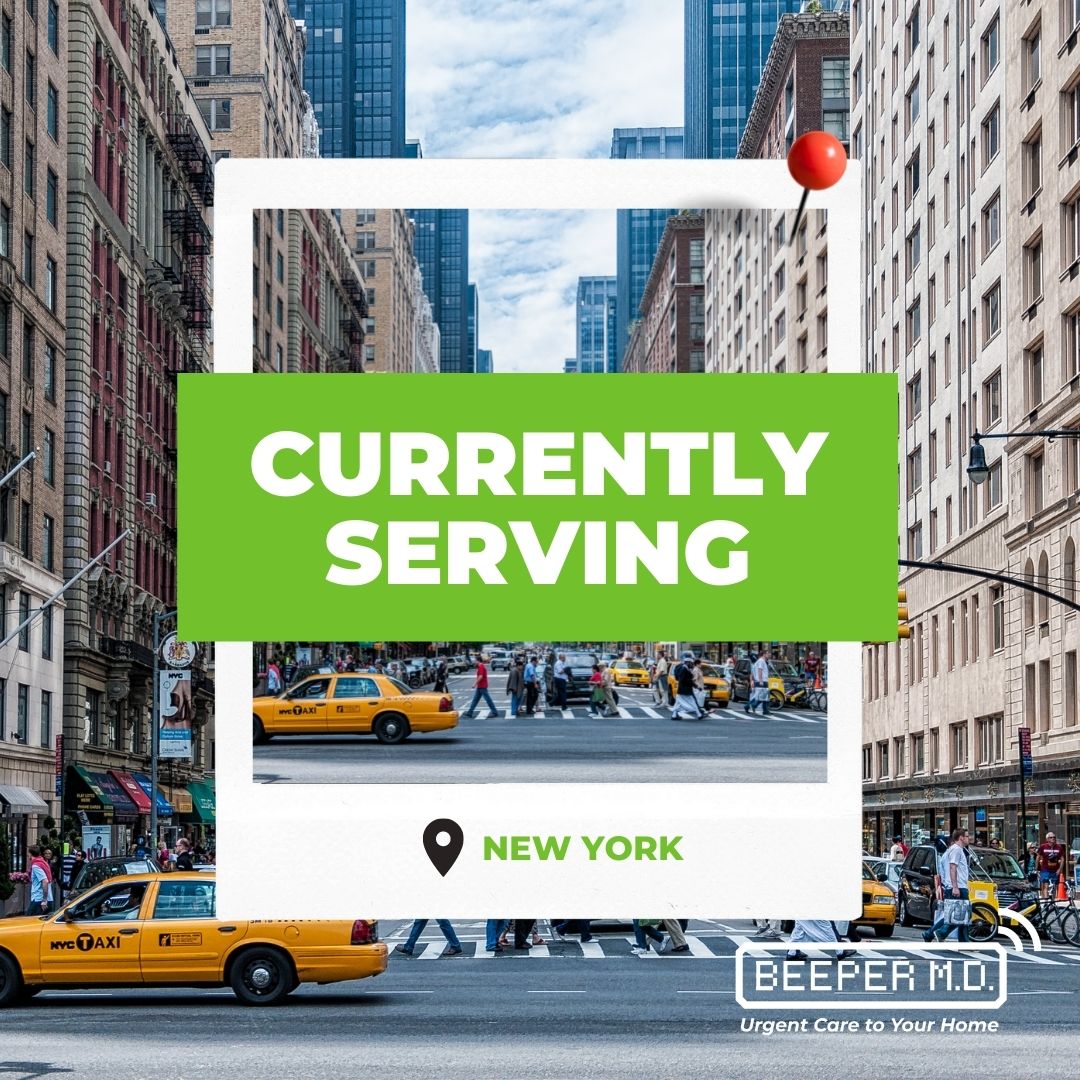 Hi 👋🏼 Florida &amp; New York! If you're feeling sick, book a BeeperMD #HouseCall. We come to you!  

🌐 beepermd.com
⏰ 24/7
#AtHomeUrgentCare