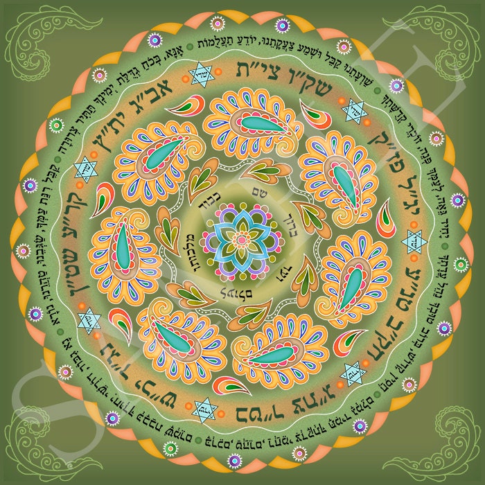 KabbalahInsight's tweet photo. Kabbalistic Mandala amulet with the Kabbalistic prayer Ana Bekoack for fulfillment and happiness. limited edition print on canvas https://t.co/2ub868Qk9T #KabbalahInsights #Kabbalahcards #KingSolomonSeals #oraclecards #amulets #PrintOnPaper https://t.co/c7diq2HVmt