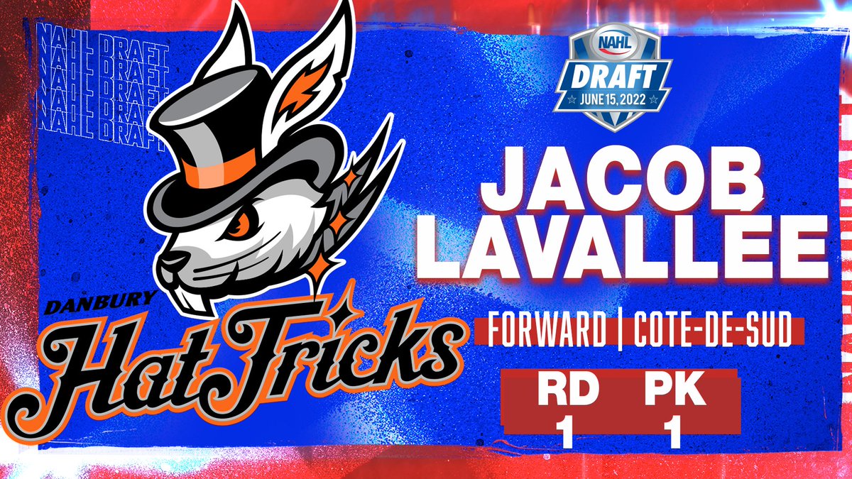 .@JrHatTricksNAHL select forward Jacob Lavallée from Cote-De-Sud of the QJHL

#NAHLDraft