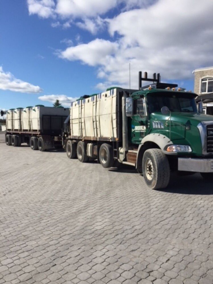 Our fleet of crane-equipped trucks are always fueled up and ready to serve our customers. 

Brooklin Concrete offers a quick turnaround time from order placement to delivery. 

Call us today and let us help grow your business. 

Brooklin Concrete - Do it once, do it right.