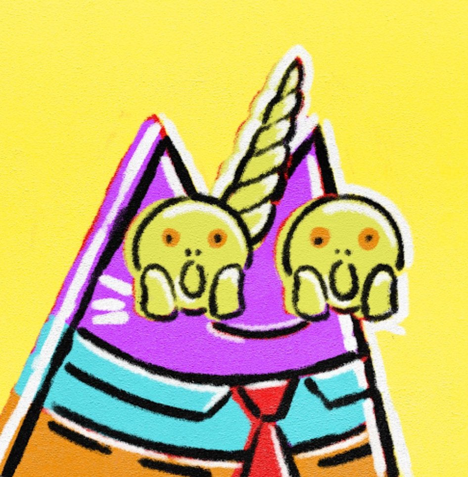UniqueSoul227's tweet image. I would LOVE to have a painting of my very first #NFT done by the talented @mattchessco! #PopArtCats #PACFAM 😱💜😱 Yes Please! 🤩