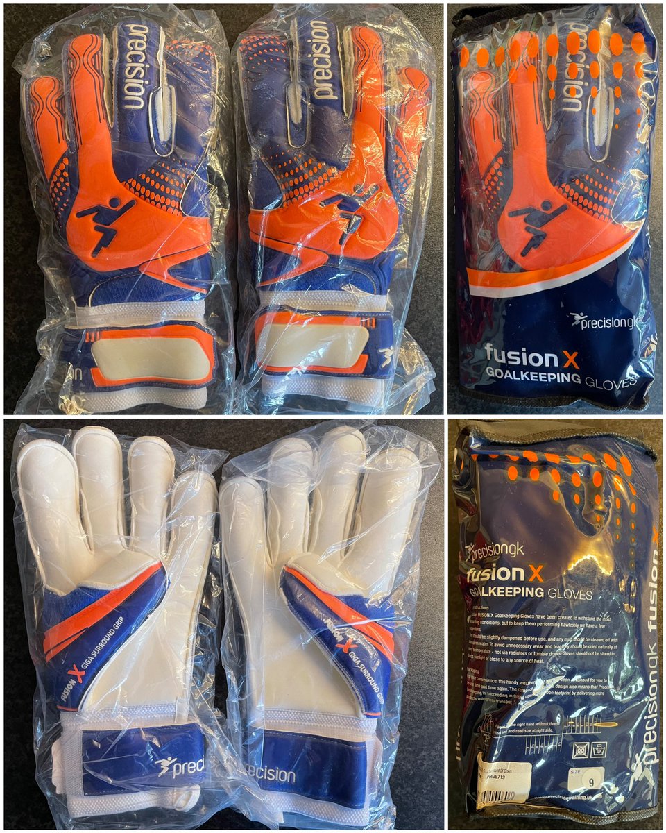 AlexMeadeWilson's tweet photo. #Goalkeepers & #Coaches, I have a few pairs of both ‘Never Used’ & ‘Barely Used’ #GoalkeeperGloves (older models) available for Free in Sizes 9 or 9.5 & in a mix of cut types. (Collection from Dublin). DM me if you’re at all interested. #FreeGloves #Rollfinger #FusedFinger https://t.co/t7nGyKjUdf
