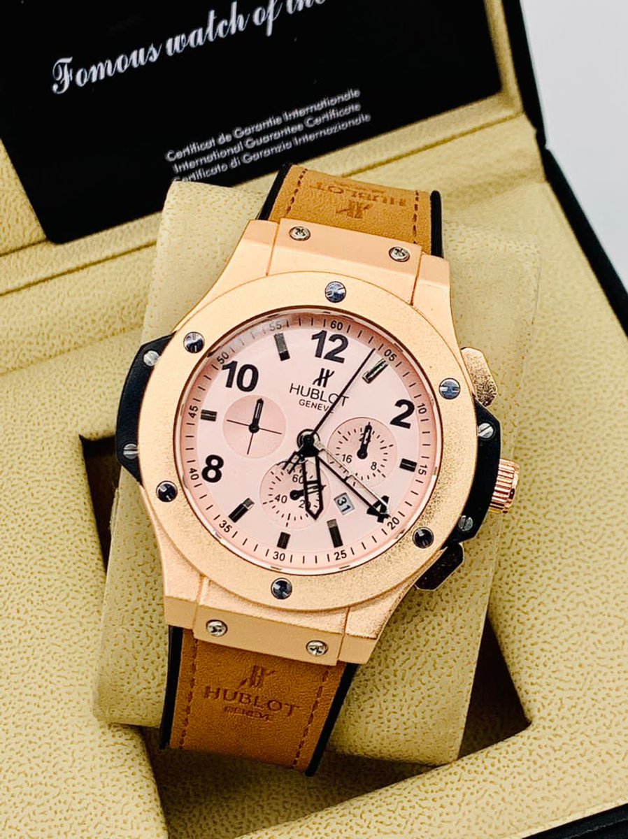 Yusrah_collect's tweet photo. Hublot Designer wristwatches available and Affordable. 
Location:Kaduna
📞: 08069673730
Nation wide delivery 
#Kadunawristwatches
#wristwatcheshop 
#wristwatchestores
#Wristwatchesforsale
#Accessoriesforsale
#Wike
#Cross
#Churchill 
#Ibadan https://t.co/FFChPwCLGG