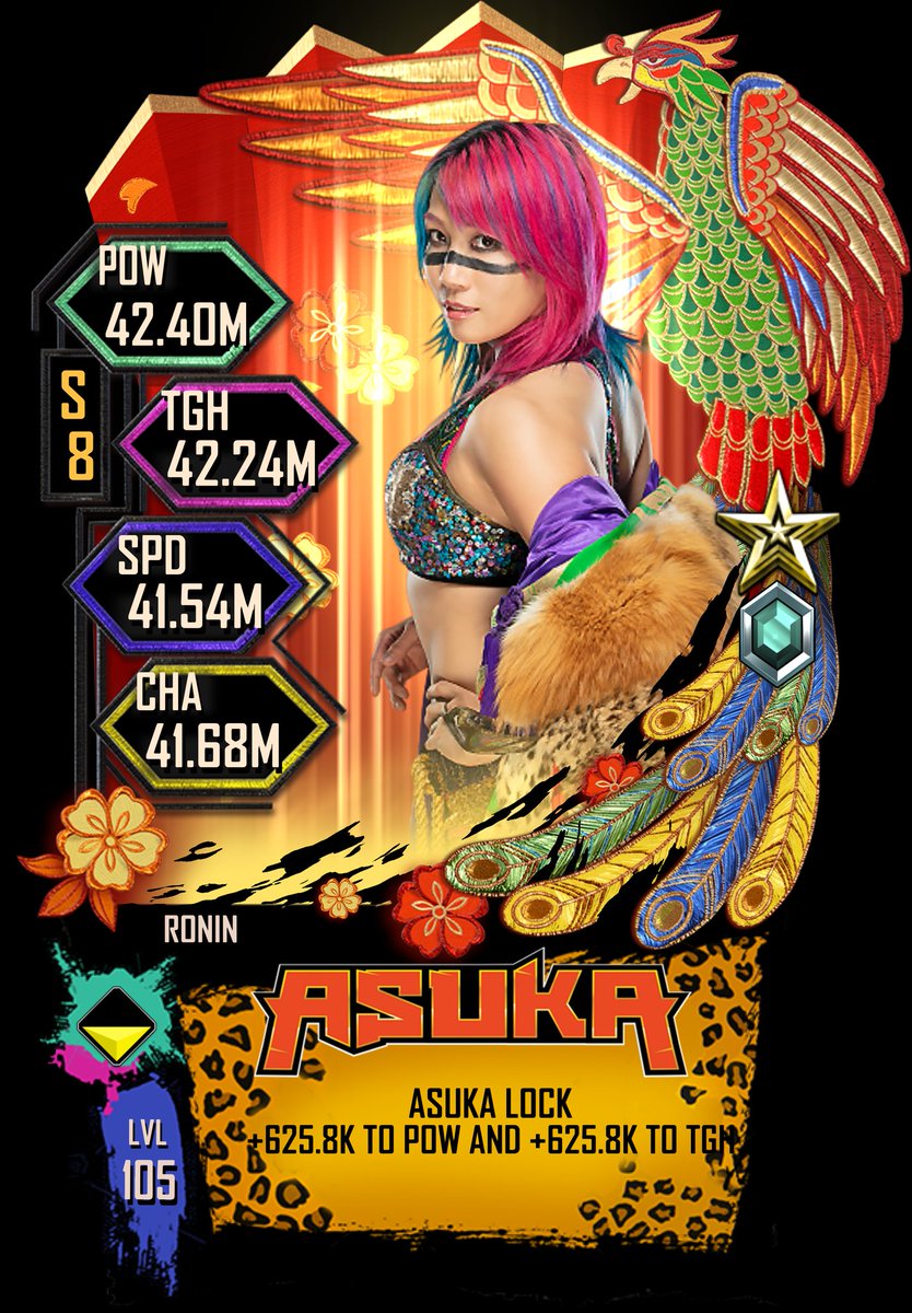 WWESCNews's tweet photo. Here's a first look at the *NEW* SE Asuka! Y'all asked us when &amp; where. Well, thanks to a couple of 2K NextMakers we have the answer.

When? Today in ~1 hour

Where? RewardMania, Select Packs, &amp; Puzzler

#WWESuperCard https://t.co/B52LEpUzO5