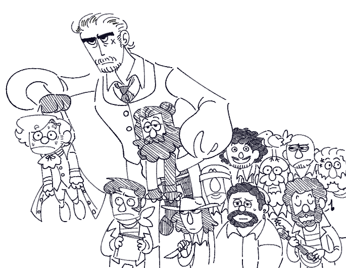 CharybdisCurse's tweet photo. #ofmd #OFMDfanart man trapped in a production of muppets treasure island https://t.co/XSv0sE82WH