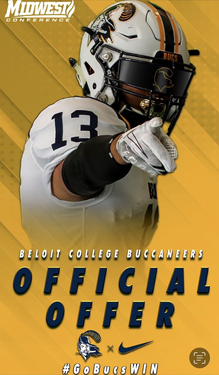 Im Grateful to have received my first offer to play at the next level, I want to thank <a href="/Coach_Soenksen/">Ted Soenksen</a> for giving me this opportunity. <a href="/GnhsFootball/">GNHS Football</a> <a href="/DeepDishFB/">DEEP DISH FOOTBALL</a> <a href="/EDGYTIM/">Timothy “EDGYTIM” OHalloran</a> <a href="/CoachBigPete/">Peter "Coach Big Pete" Leinweber</a> <a href="/TopGunQB/">Top Gun QB</a>
