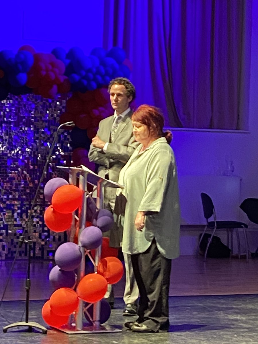 SarahNormanCX's tweet photo. Fabulous to be at @BarnsleyCivic to receive our Purple Flag award for our safe &amp; welcoming evening economy in Barnsley Town Centre and celebrate the Business &amp; #BestBarNone Awards for venues &amp; enterprises that have made the Barnsley night time economy the success it is https://t.co/iDLL2zmMhF