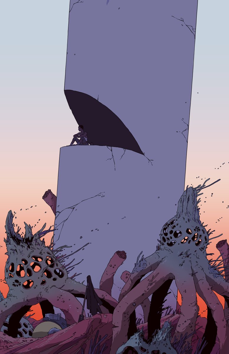 A Scavengers illustration I made after we did the pilot a few years ago.