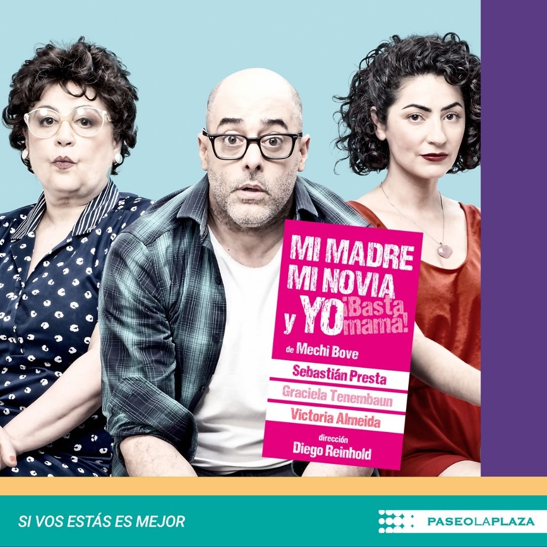 ¿Pueden el amor de madre y el amor de pareja coexistir? 🤔 Dejar el nido nunca fue fácil… pero quedarse, tampoco. #MiMadreMiNoviaYYo ⏰ Miér y Jue 20hs ⏰ Vier 22hs ⏰ Sáb ¡Doble! 19.30 y 21.30hs ⏰ Dom 20hs Esperamos verte por acá, porque #sivosestasesmejor