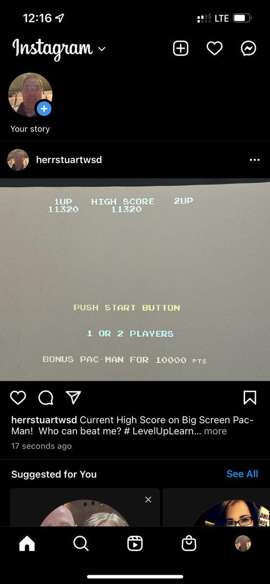 HerrStuart's tweet photo. High Score! Who can beat it! #wsdlearn #leveluplearn #wsdlevelup https://t.co/2VjB63A3sN