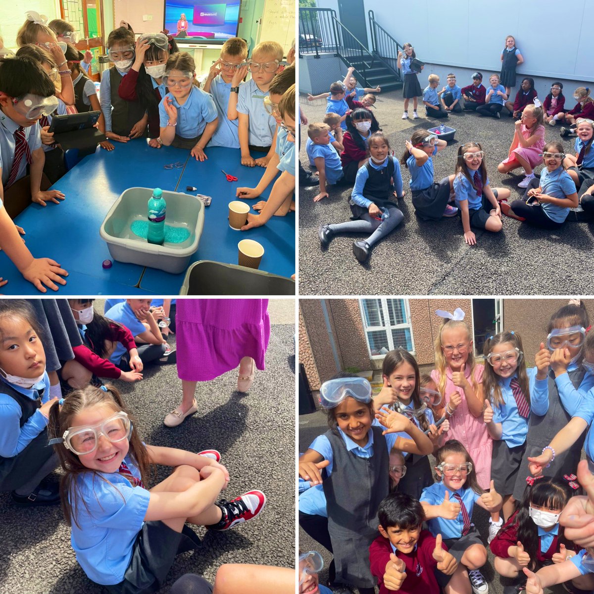 MissM_4a's tweet photo. We had lots of fun trying out some new science experiments today 🧪👩‍🔬🧑🏻‍🔬#elephanttoothpaste #science @StTimothysG41 https://t.co/oXO6L3Rp2M