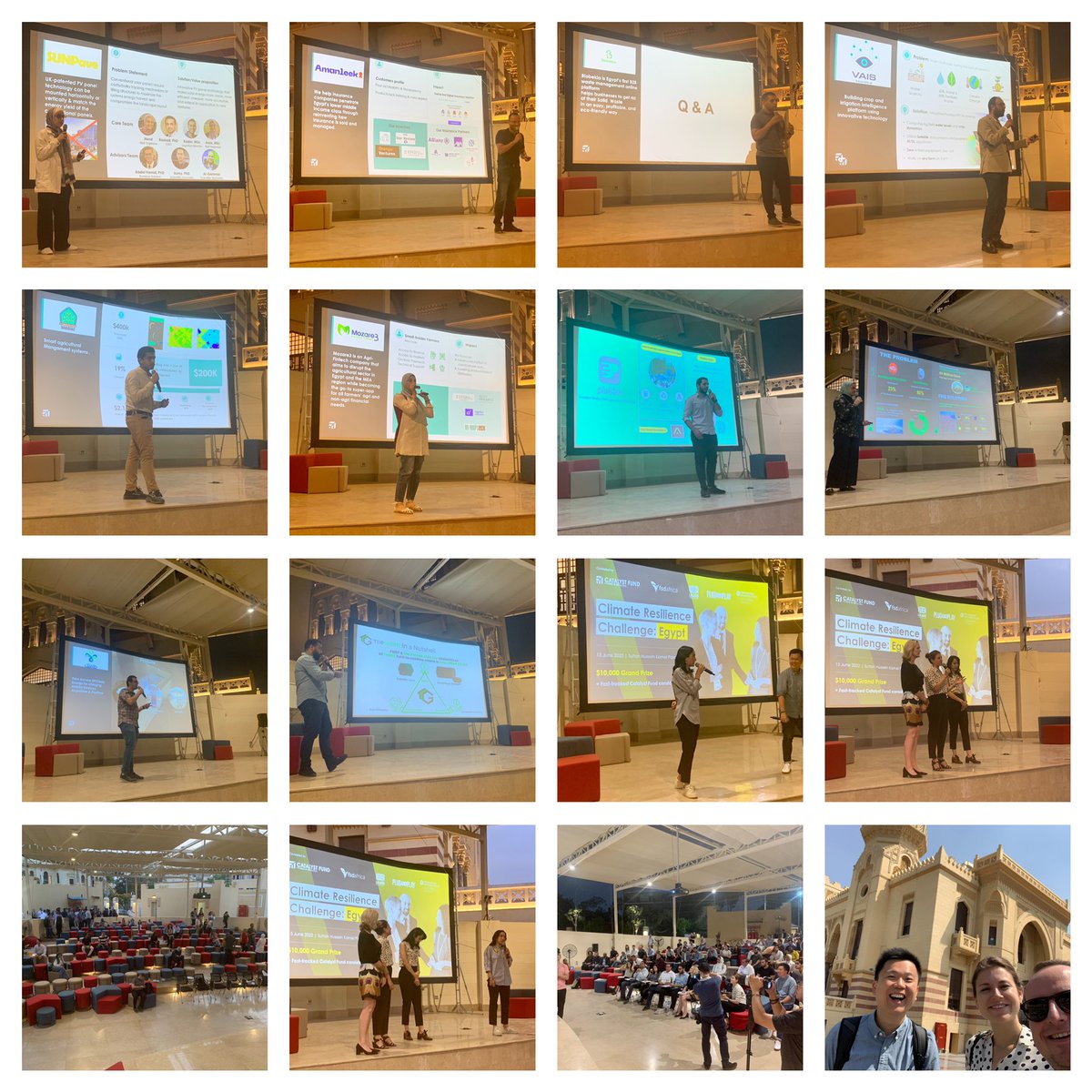 Wow! 🇪🇬 Egypt ecosystem, you are awesome ‼️
Fantastic to hear to these amazing pitches from startups bringing climate resilience solutions to this market.