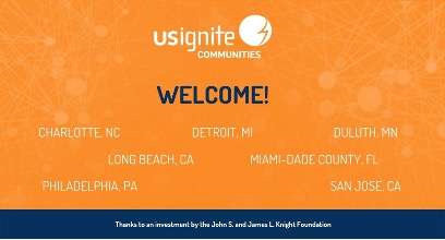 .@US_Ignite just announced a Knight-supported partnership with seven communities to maximize federal funding impact for broadband deployment. The cohort includes #Charlotte, #Detroit, #Duluth, #LongBeach, #Miami #Philadelphia + #SanJose. Learn more: kf.org/3xU6dEU (1/2)