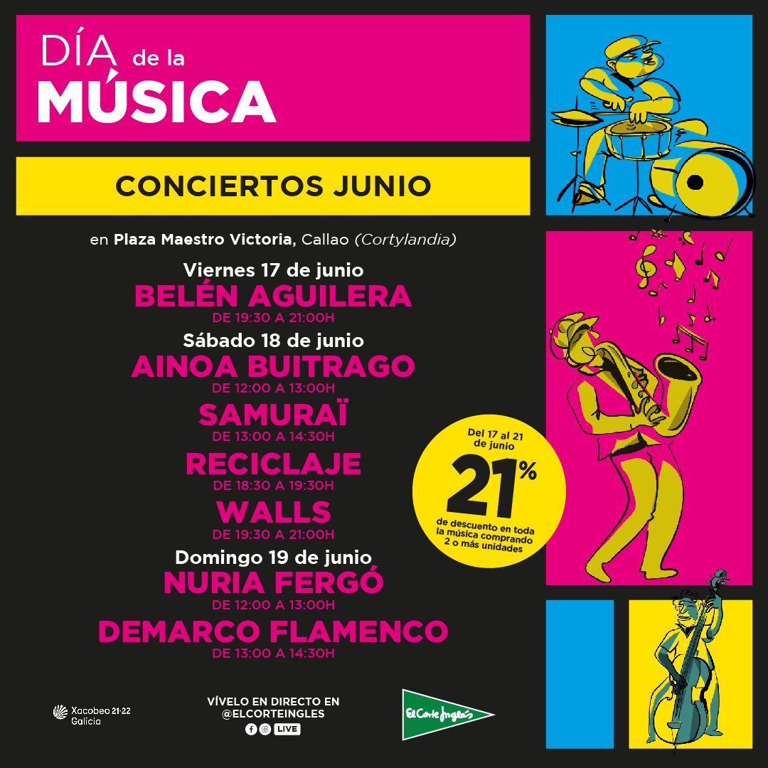 Este domingo tenemos una cita en Madrid con <a href="/NURIA_FERGO/">Nuria Fergó</a> !!! Quien se viene??? ❤️❤️❤️