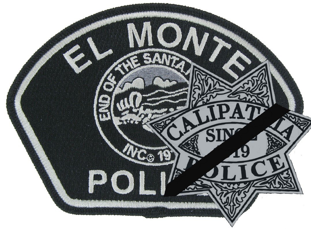 CalipatriaPD's tweet photo. Our deepest condolences to the @elmontepolice and to all the friends and family of the fallen officers.  Our thoughts and prayers are with you. https://t.co/S7qZsEdNYA