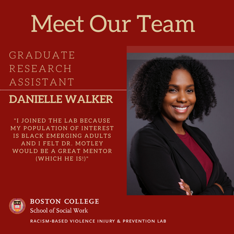 RBVIP_lab's tweet photo. Our Graduate Research Assistant, Danielle Walker, brings an extensive background of both academic and experiential knowledge in the field of psychiatric nursing to the RB-VIP Lab team. Sending a huge congratulations to @danielletanika on officially becoming a #PhDcandidate! https://t.co/EzAhek0rG5