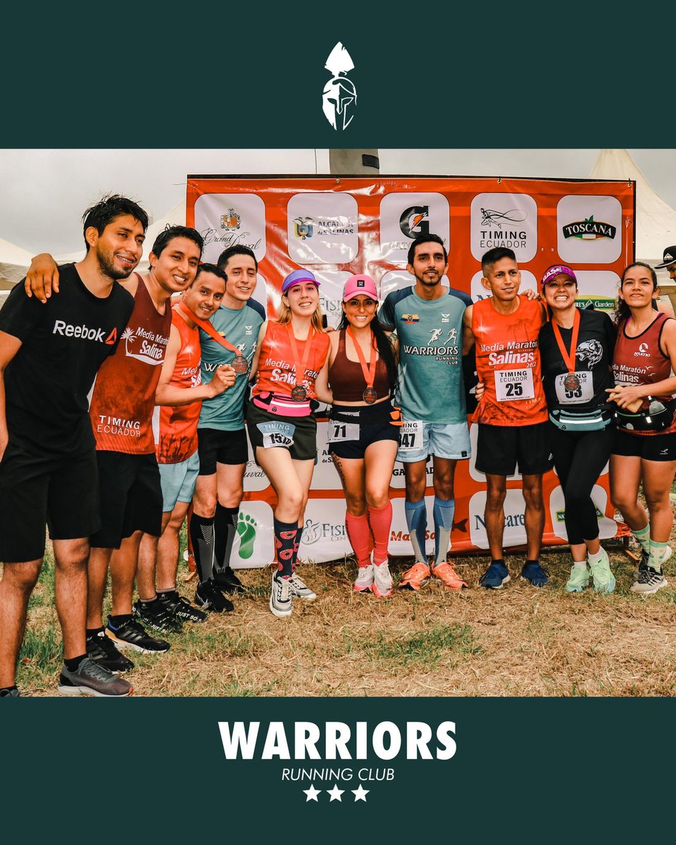wrclubwarriors's tweet photo. La Familia Warriors presente en la #MediaMaratonSalinas2022 @TimingEcuador
-
-
#YoElegiCorrer #Run #WRClub #WarriorsRunningClub #runningmotivation #runnersworld #RunnersComunity #Ecuador #Guayaquil https://t.co/2AniEmJC3K