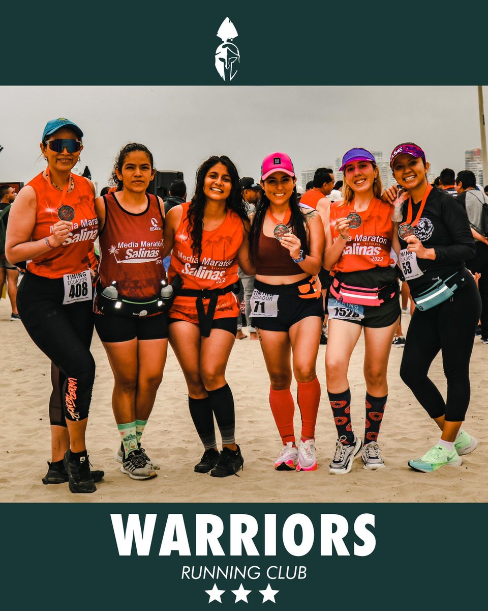 wrclubwarriors's tweet photo. La Familia Warriors presente en la #MediaMaratonSalinas2022 @TimingEcuador
-
-
#YoElegiCorrer #Run #WRClub #WarriorsRunningClub #runningmotivation #runnersworld #RunnersComunity #Ecuador #Guayaquil https://t.co/2AniEmJC3K