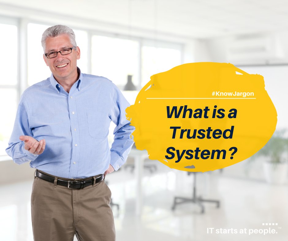 maappen's tweet photo. A trusted system or network, is an IT system that has an automatic reputation for being trustworthy, accurate, and reliable, without ongoing validation or testing.

#KnowJargon #trustedsystem #trustednetwork #knowledgebase #ITstartsatpeople https://t.co/dEYed51CSa