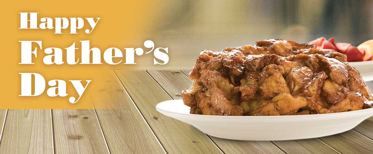 Happy Father's Day! All three OPH locations will be open today from 7:00am-2:00pm. Stop in and treat your dad to an Apple Pancake 🙌