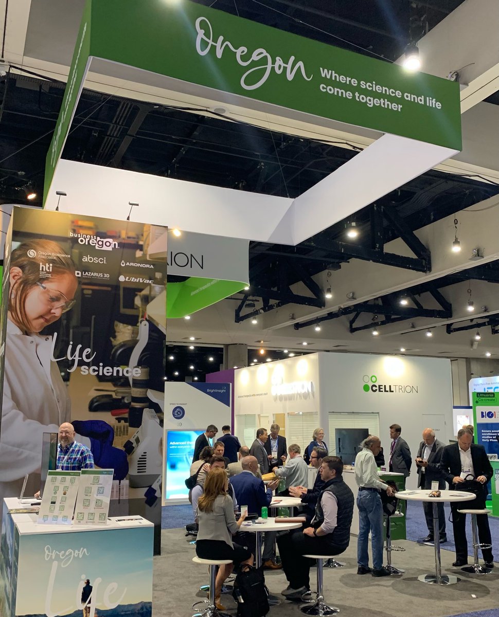 OregonBio's tweet image. Highlights from first two days @BIOConvention - #partnering, #OregonPinot, connecting with friends old and new #ORBIOPavilion #BIO2022